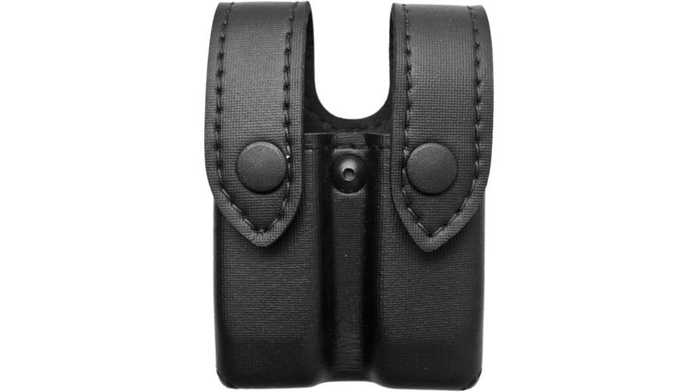 Safariland 72 Magcuff Pouch Top Flap Black Nylon Look Ambidextrous Ds Mz 72 76 22pbl