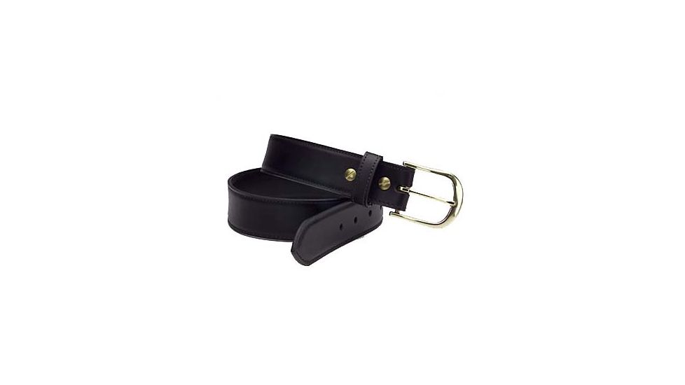 Safariland Plainclothes Belt, Leather, 1.50 - Carbon Fiber Look Black L830-44-65