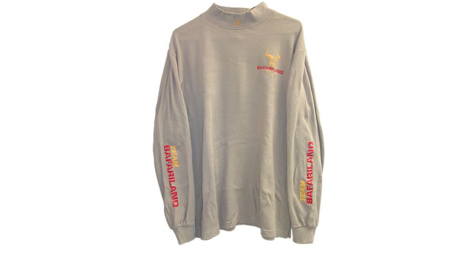Safariland TS-2550 T-Shirt, Mock Turtleneck, Tan TS-2554