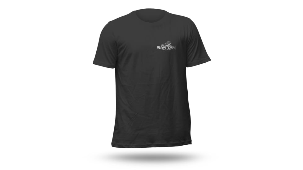 San Tan Tactical STT T-Shirt, Black/Grey, Extra Large, STT-TS1BLKXL