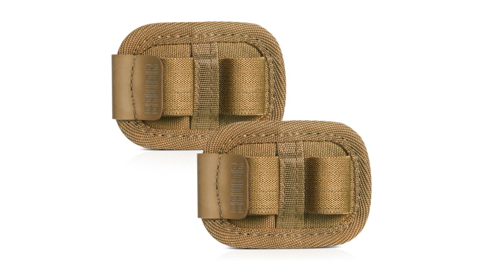 Savior Equipment Shotgun Shell Cards - 2 Rounds, Dark FDE, MP-TNS-12G-TWO-2P-TN