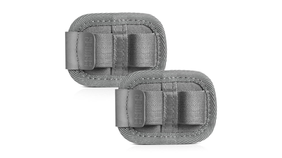 Savior Equipment Shotgun Shell Cards - 2 Rounds, Gray, MP-TNS-12G-TWO-2P-GS