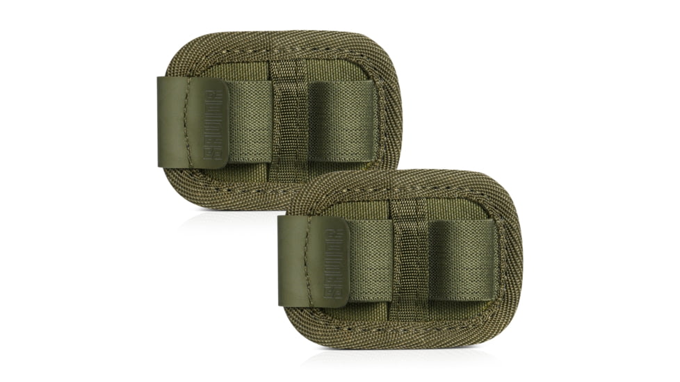 Savior Equipment Shotgun Shell Cards - 2 Rounds, OD Green, MP-TNS-12G-TWO-2P-OG