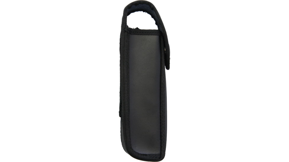 Sheath Large Black Leather Sheath, Black Leather/Nylon, KNP-LHLDB SH1226