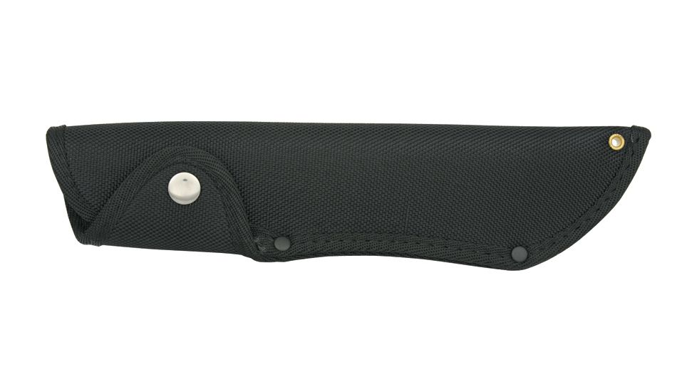 Sheath Fixed Blade Sheath, Heavy black nylon construction, 6 1/4in SH913
