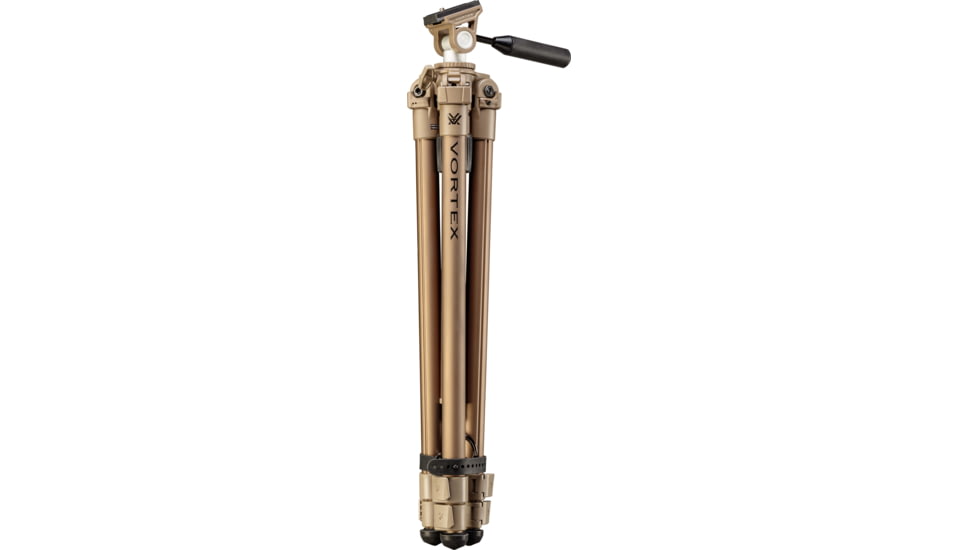 Vortex OPMOD High Country II Tripod, 11.3-62.5in, Tan, TR-HCY-OP