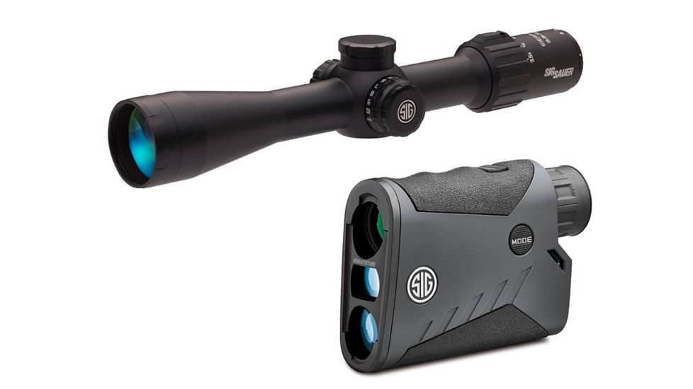 SIG SAUER Sierra3BDX 3.5-10x42mm Rifle Scope 30mm Tube, Second Focal Plane, Black, BDX-R1 Digital Reticle, MOA, SOK10BDX02