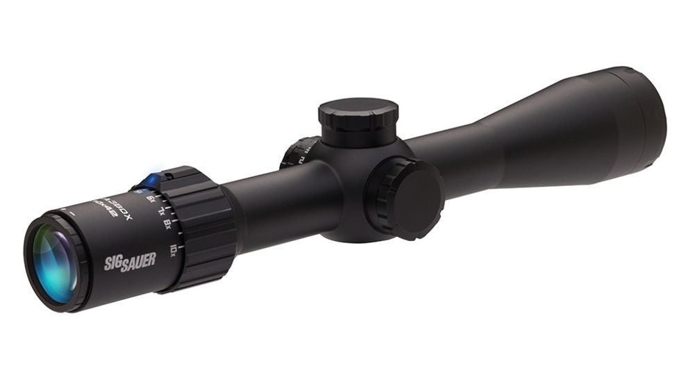 SIG SAUER Sierra3BDX 3.5-10x42mm Rifle Scope 30mm Tube, Second Focal Plane, Black, BDX-R1 Digital Reticle, MOA, SOK10BDX02