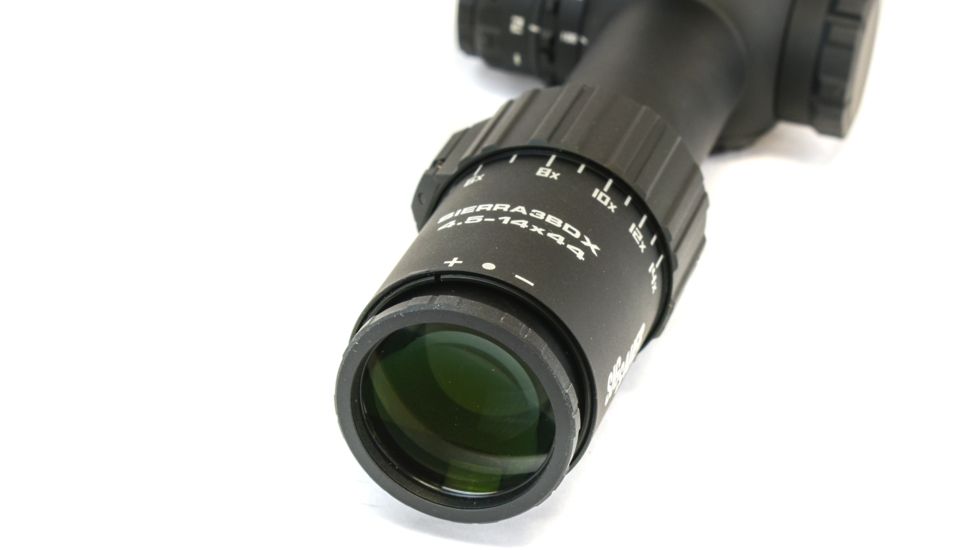 SIG SAUER Tango6 4.5-14x44mm Rifle Scope 30mm Tube, Second Focal Plane, Black, BDX-R1 Digital Reticle, MOA, SOK18BDX01