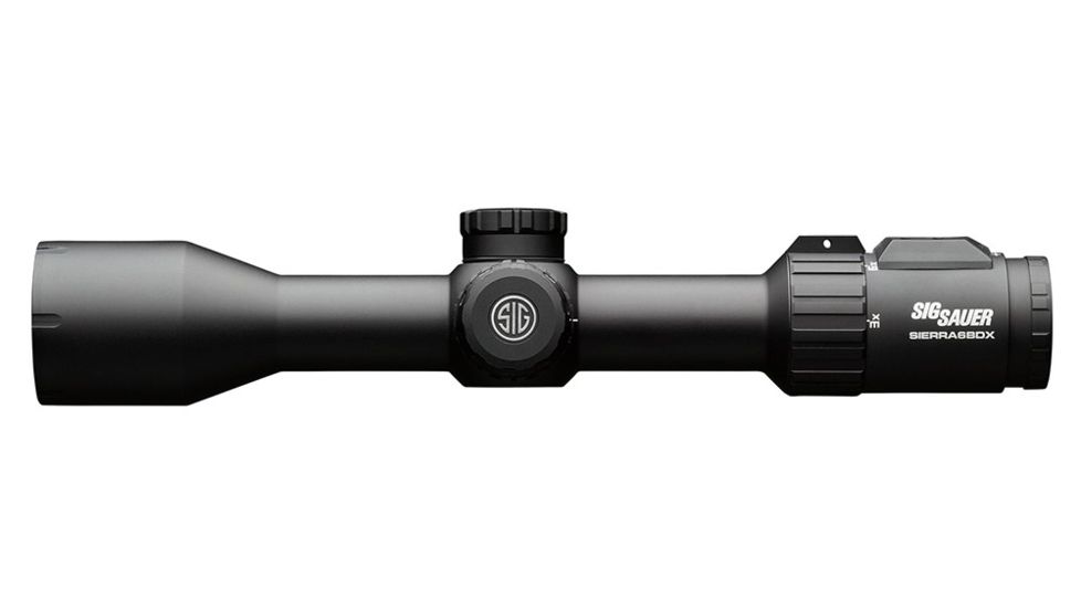 SIG SAUER Sierra6BDX 3-18x44mm Rifle Scope 30mm Tube, Second Focal Plane, Black, BDX-R2 Digital Reticle, MOA, SOK22BDX61
