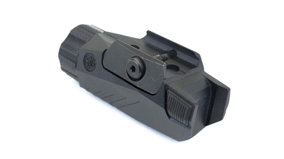 SIG SAUER FOXTROT1 TACTICAL WHITE LIGHT, 100 200 300 LUMEN, RAIL MOUNTED, Graphite, Small SOF11001