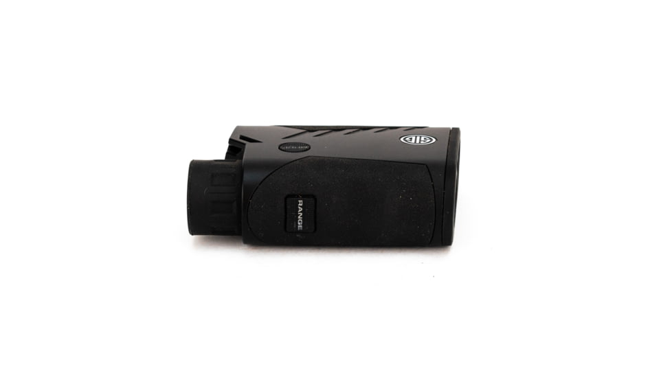 SIG SAUER KILO1000 5x20mm Digital Ballistic Laser Rangefinder, High Transmittance LCD, Class 1M, Black, SOK10001