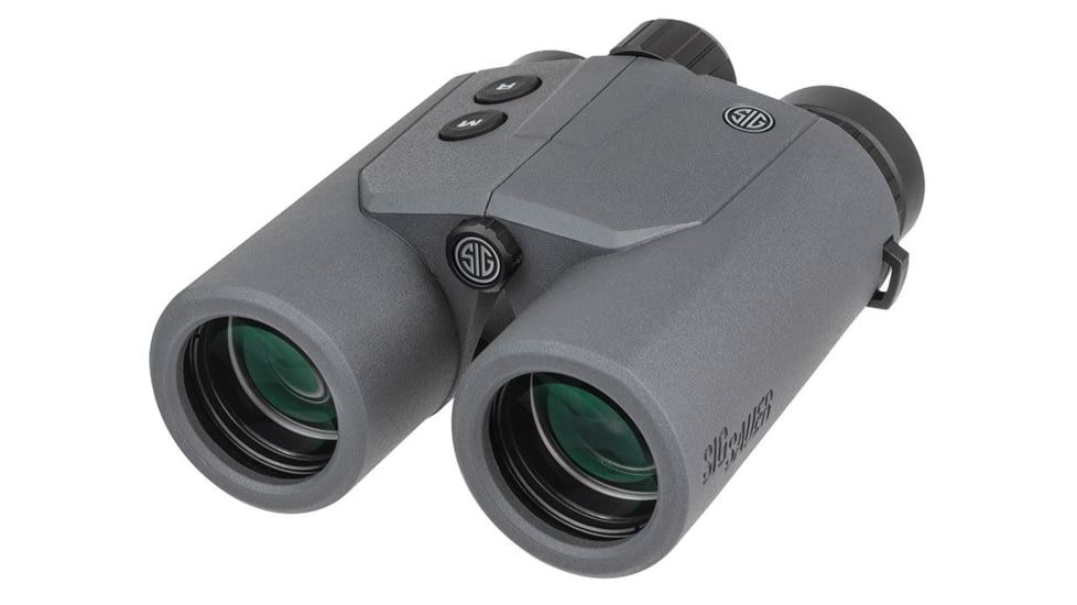 Sig Sauer Sig Optics Laser Rangefinding Binocular Canyon 10x42, 1200 yds Max Distance, LED, Grey, SOKCN101