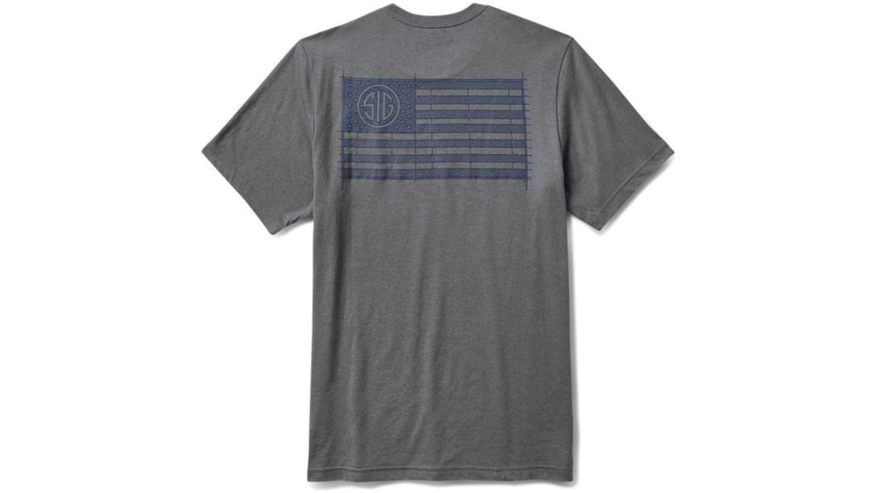 SIG SAUER T-shirt, 5.11 , Schematic Flag, Flint, Xl