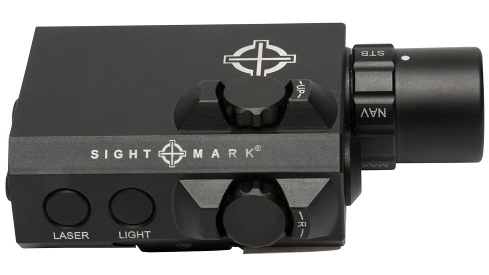OpticsPlanet Exclusive Refurbished, SightMark LoPro Compact Combo Green Laser Sight, SM25012