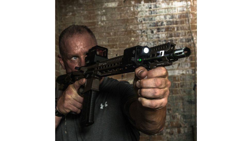 OpticsPlanet Exclusive Refurbished, SightMark LoPro Compact Combo Green Laser Sight, SM25012