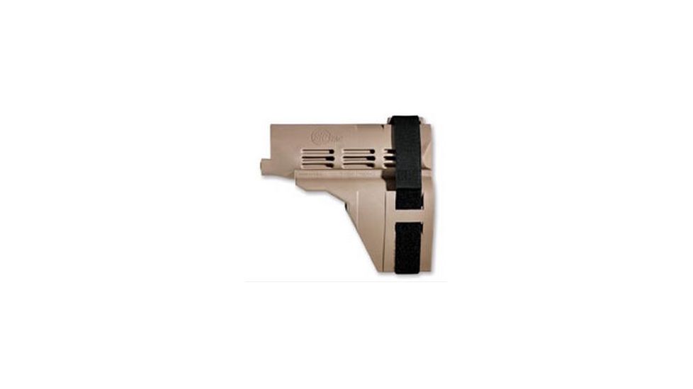 SigTac SB15 Pistol Stabilizing Brace, SIG SAUER, FDE, 1 in." 1.2in. Diameter Buffer Tube 189966
