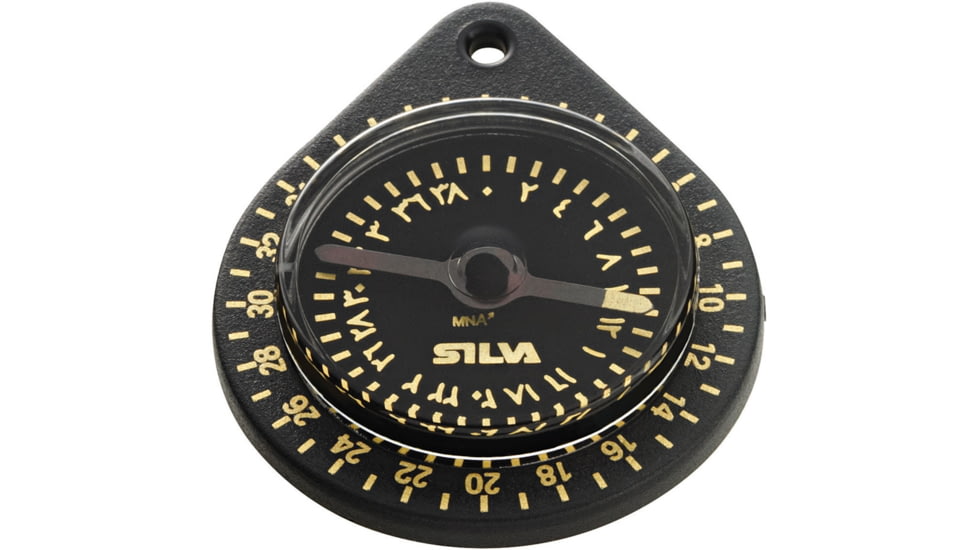 Silva Mecca 9 Compass, Built-In Orientation To Mecca Guide, Comes In Decorative Box, Small And Compact, 544935