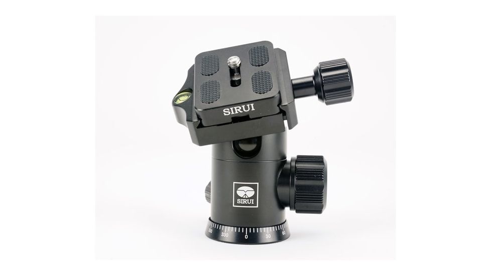 Sirui E-10 Ball Head w/Quick Release Plate, Black SUE10