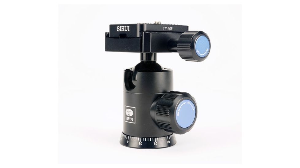 Sirui E-10 Ball Head w/Quick Release Plate, Black SUE10