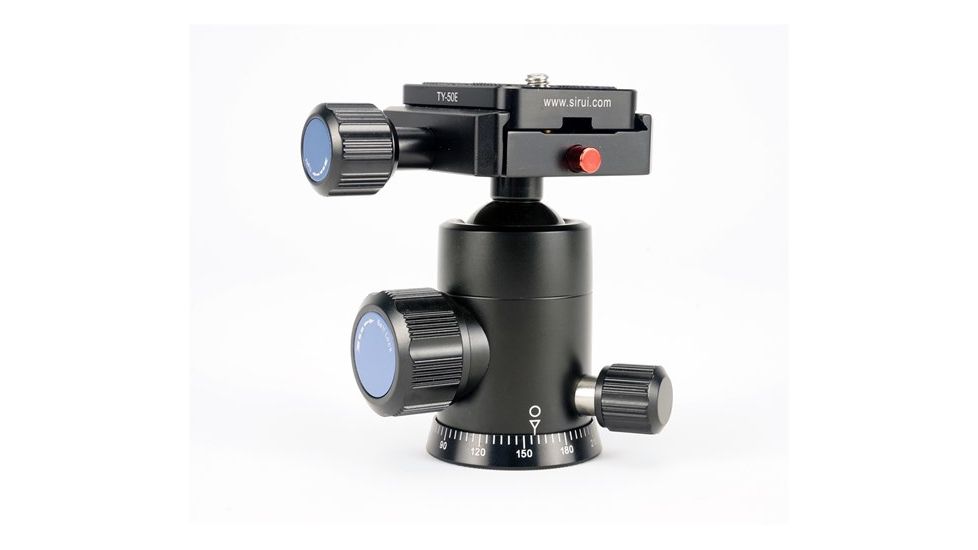 Sirui E-10 Ball Head w/Quick Release Plate, Black SUE10