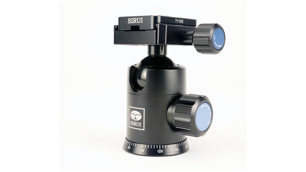 Sirui E-20 Ball Head w/Quick Release Plate, Black SUE20