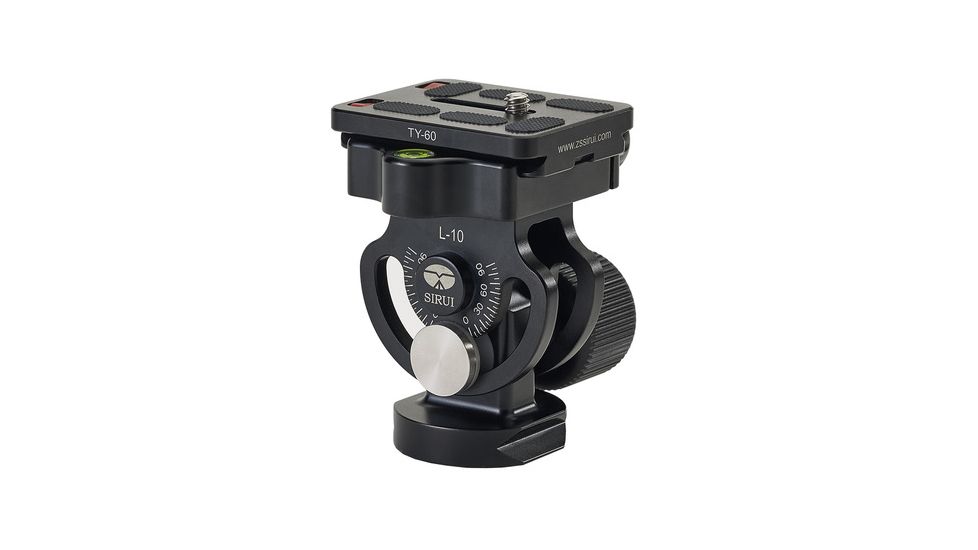 Sirui L-10 Monopod Head with 180 Degree Tilt Head, Black SUL10