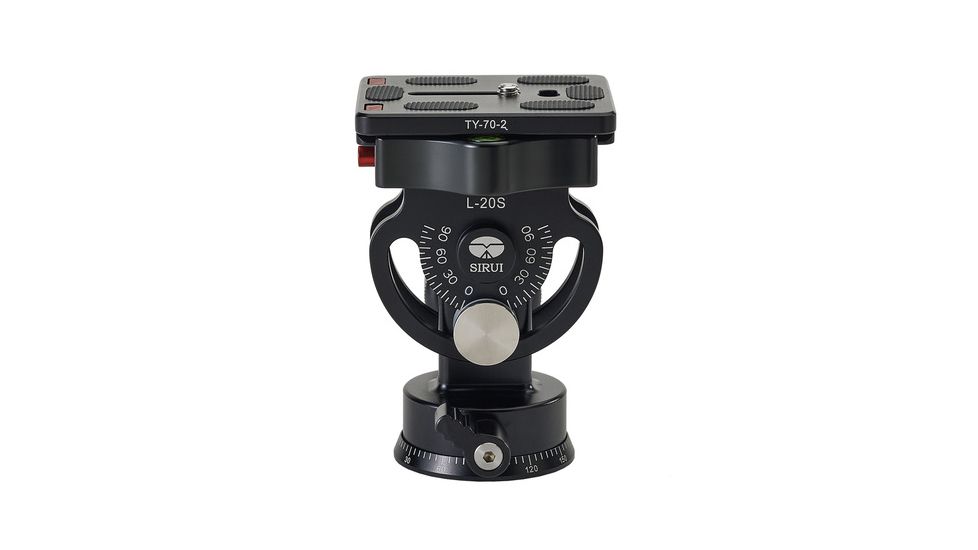 Sirui L-20S Monopod Head With Panning Base, 18 Degree Tilt, Black SUL20S