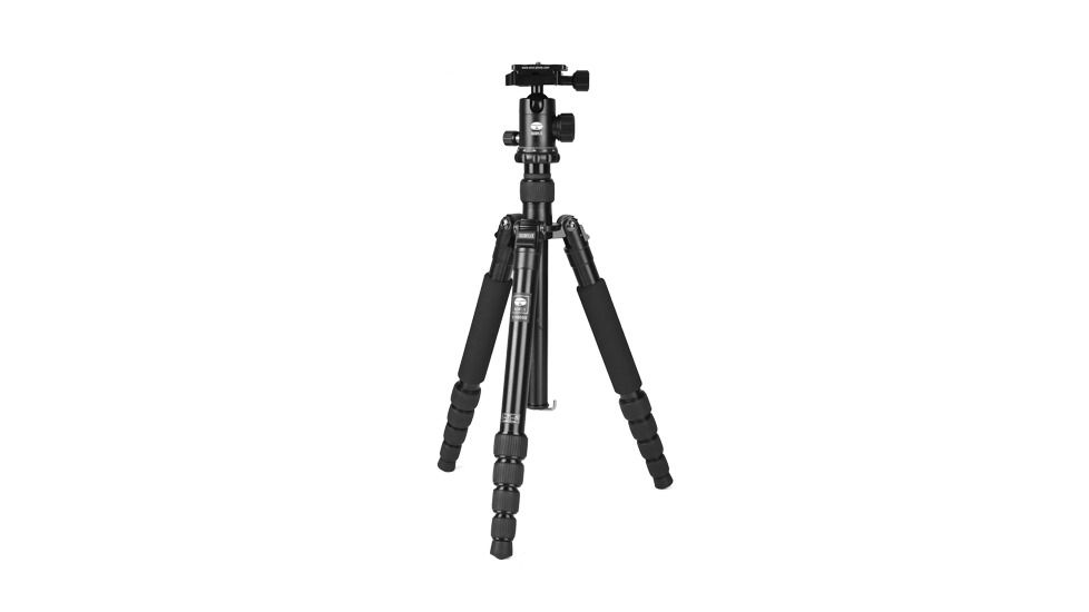 Sirui T-1005P Aluminum Tripod With E-10 T-1005Xe Ball Head, Black SUT1005P