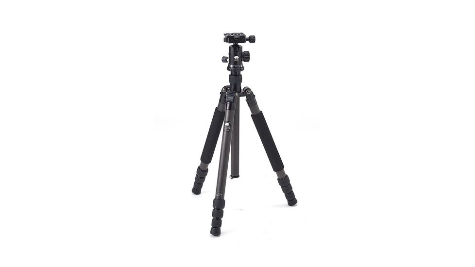 Sirui T-1204XL Carbon Fiber Tripod With E-10 Ball Head, Gray SUT1204XL