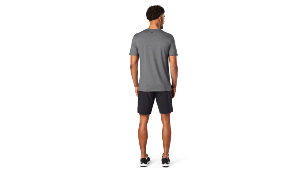 Smartwool Merino Sport 150 Camping with Friends T-Shirt - Mens, Light Gray Heather, 2XL, SW016281545-LGH-XX-Large