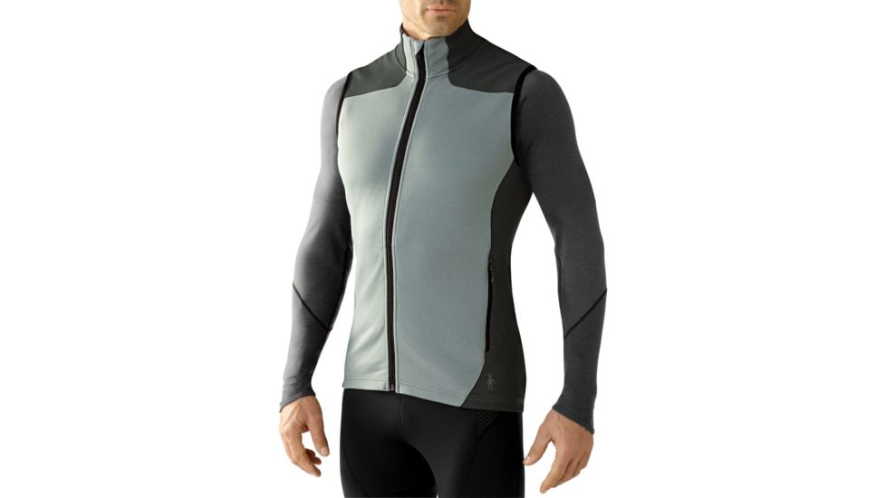 Smartwool PhD HyFi Vest - Men's-Alloy-Medium