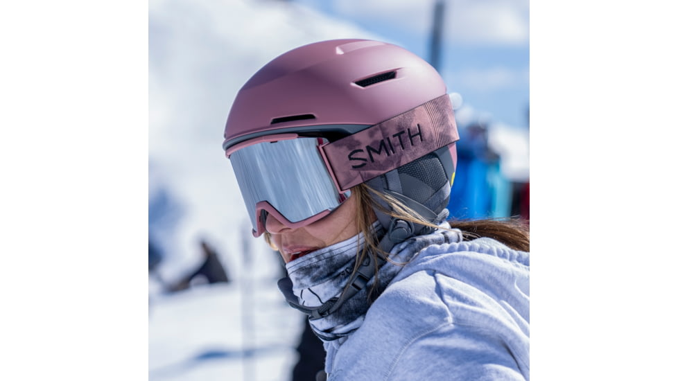 Smith Altus Mips Helmet, Matte Chalk Rose, Medium, E005080QW5559