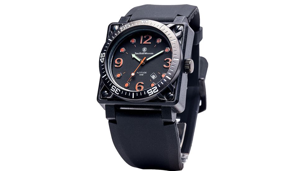 Smith and Wesson Alititude Watch, Black SWW-5800-BLK