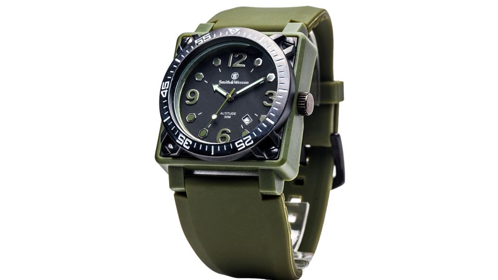 Smith and Wesson Alititude Watch, Olive Drab SWW-5800-OD