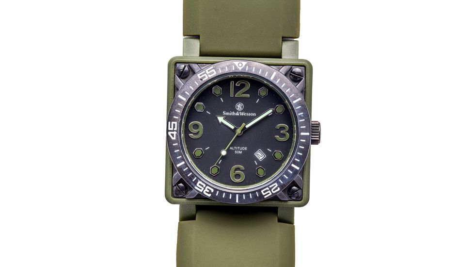 Smith and Wesson Alititude Watch, Olive Drab SWW-5800-OD