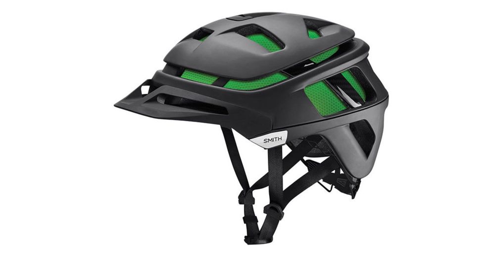 Smith Forefront Bike Helmet, Matte Black, Small HB15-FOMBSM