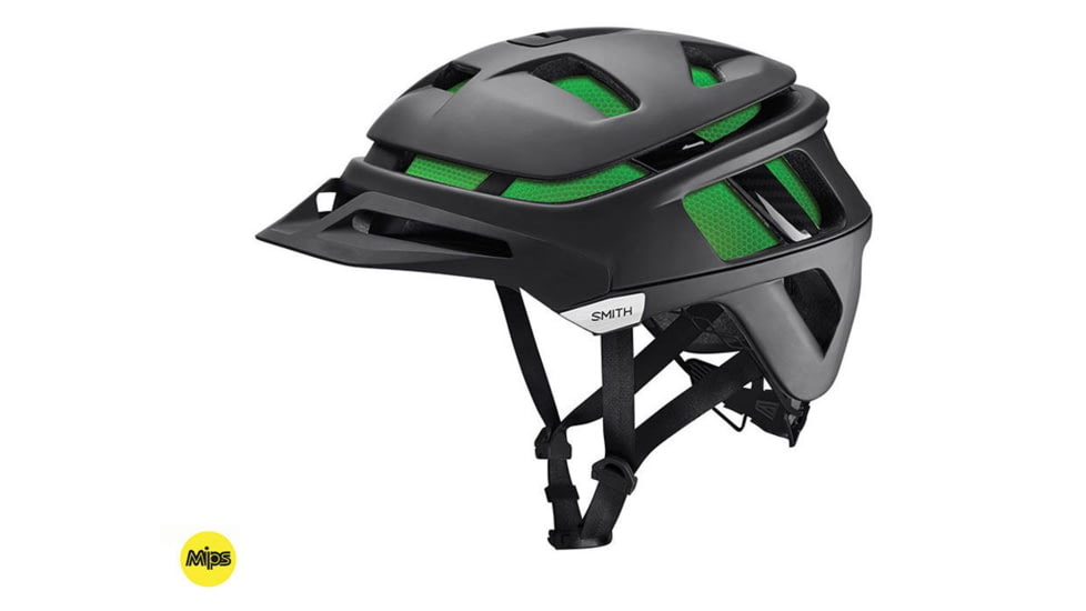 Smith Forefront Bike Helmet, Matte Black MIPS, Small HB16-FOMBSMMIPS