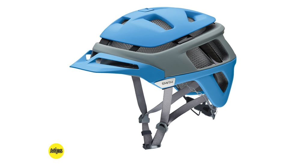 Smith Forefront Bike Helmet, Matte French Blue Split MIPS, Small HB17-FOBSSMMIPS