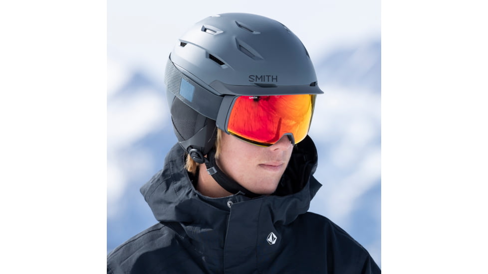 Smith Level Helmet, Matte Slate, Small, E006290TB5155