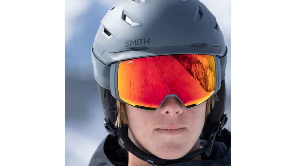 Smith Level Helmet, Matte Slate, Small, E006290TB5155