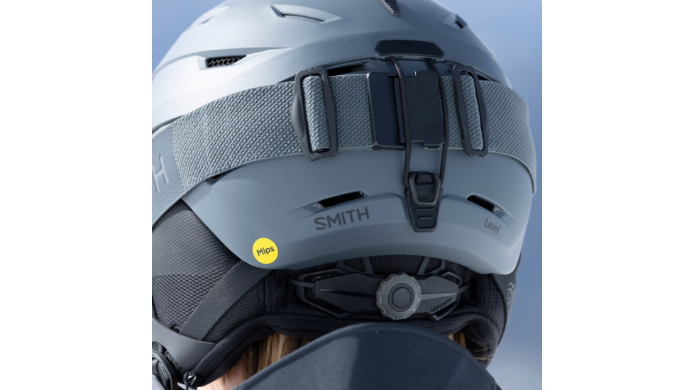 Smith Level Helmet, Matte Slate, Small, E006290TB5155