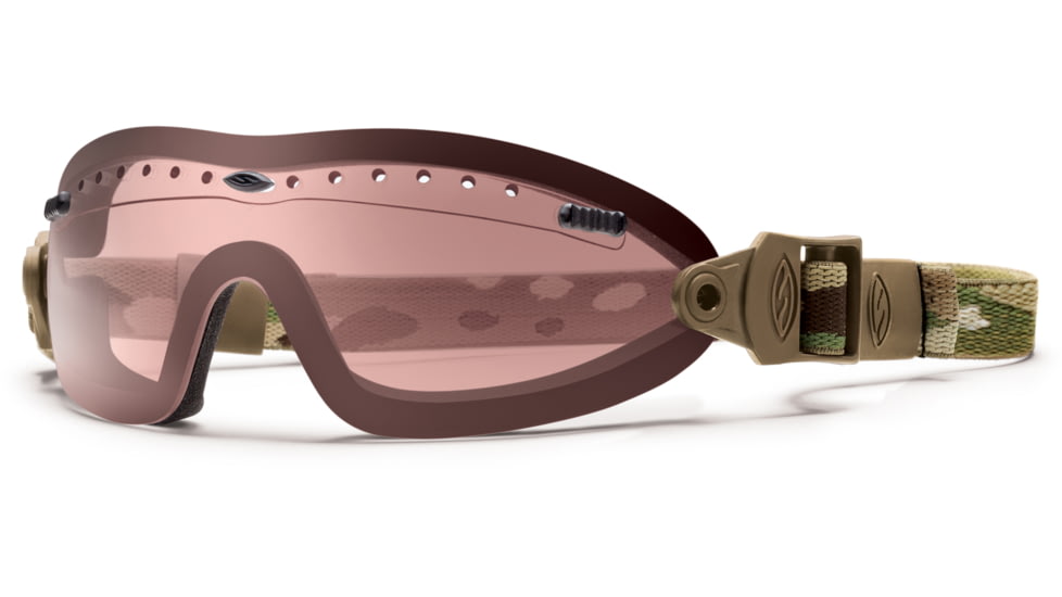 Smith Optics Elite Boogie Sport Asian Fit Goggle, Multicam Strap, Ignitor BSPMCIG13A