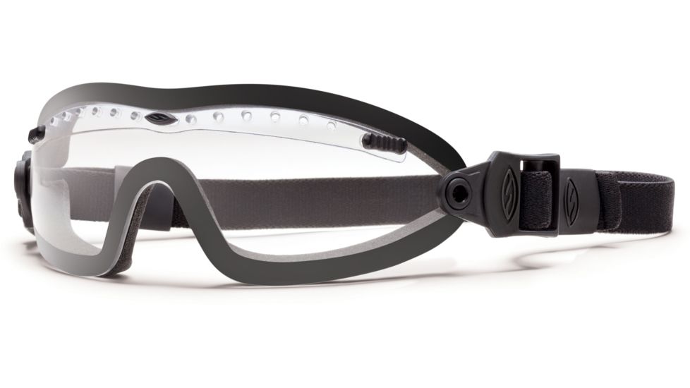 Smith Optics Elite Boogie Sport Goggle, Black Strap, Clear BSPBKCL13
