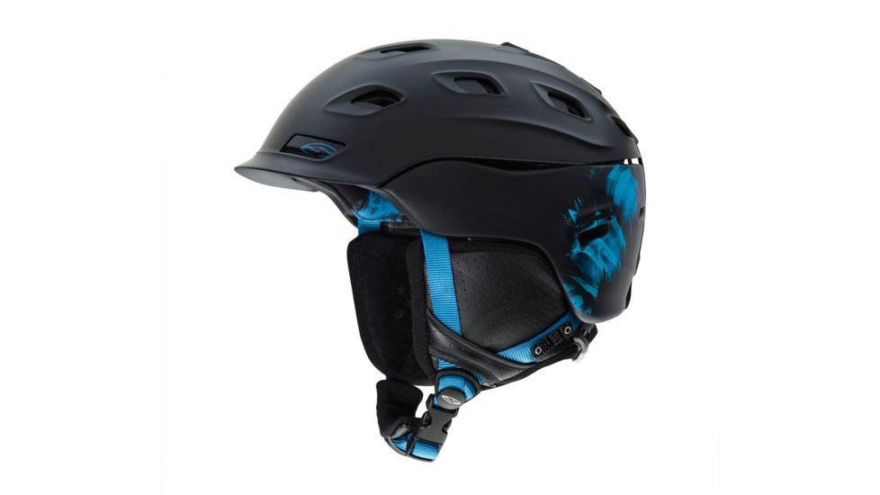 Smith Optics Vantage Helmet, Black/Cyan X-Ray, Small H13-VAXRSM