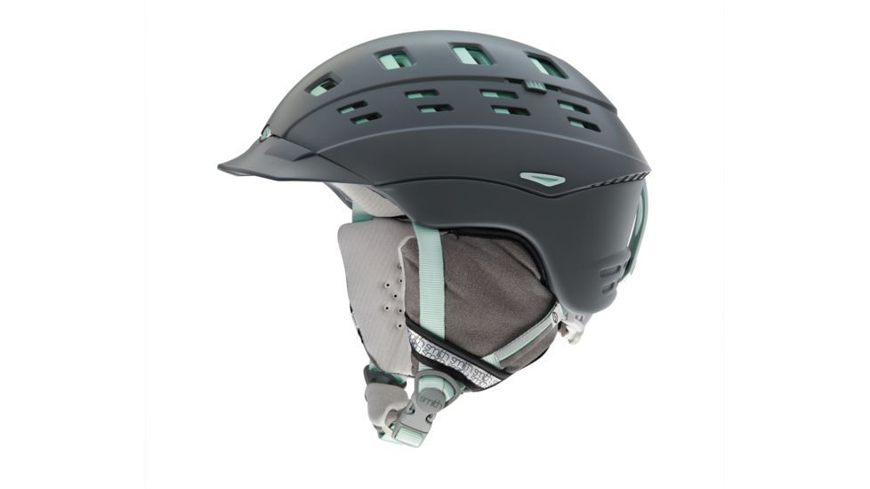 Smith Optics Variant Brim Womens Helmet, Charcoal Leila, Small H13-VWCLSM
