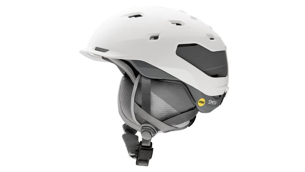 Smith Quantum-MIPS, Matte White Charcoal, Small, H18-QTWCSMMIPS