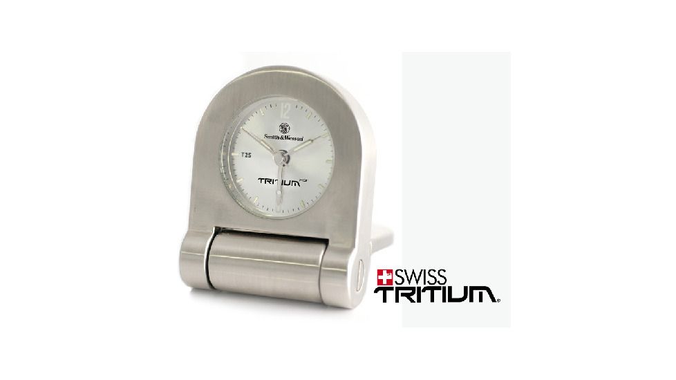 Smith &amp; Wesson Alarm Clock - Tritium, Fold Fo - SWW-50-S