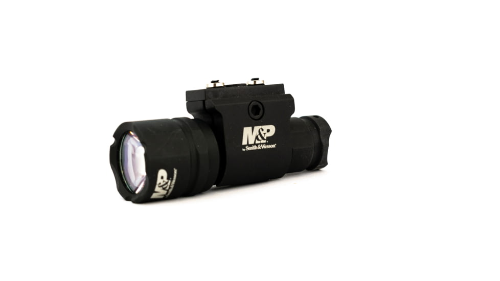 Smith &amp; Wesson Delta Force RM-10 LED Weapon Flashlight, 500 Lumens, M-LOK/KeyMod, 1 x CR123, Black, 1083420, EDEMO1