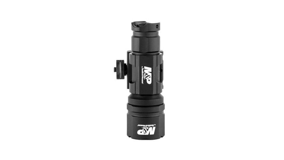 Smith &amp; Wesson Delta Force RM-10 LED Weapon Flashlight, 500 Lumens, Picatinny, 1 x CR123, Black, 110043, EDEMO1